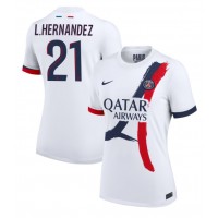 Dres Paris Saint-Germain Lucas Hernandez #21 Gostujuci za Žensko 2024-25 Kratak Rukav